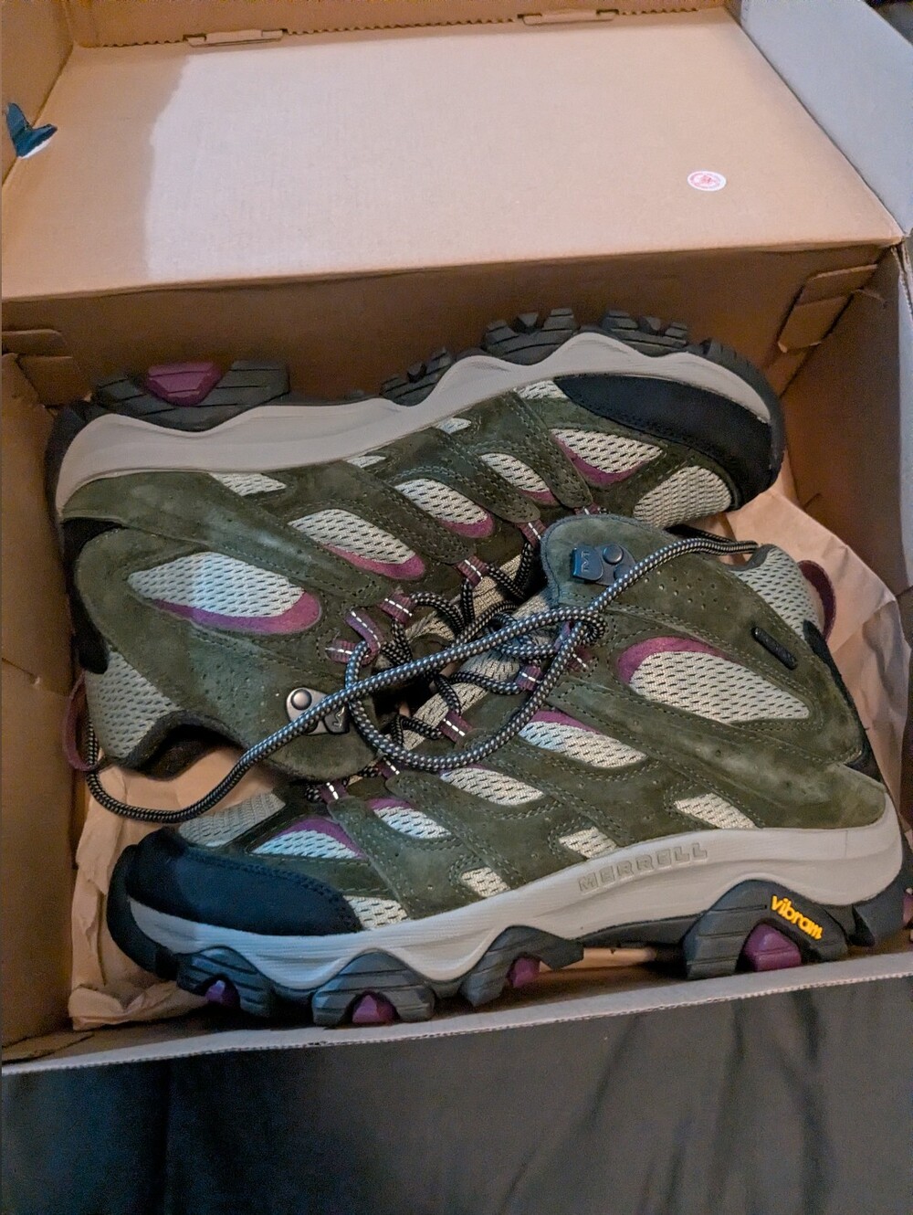 Merrell Women's Moab 3 Lichen/ Mulberry